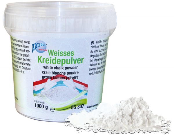 Kreidepulver (Calcium-Carbonat)