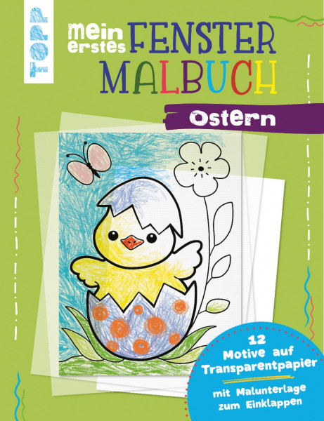Mein erstes Fenster-Malbuch Ostern