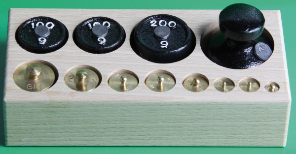 Gewichtssatz 1-1000 g