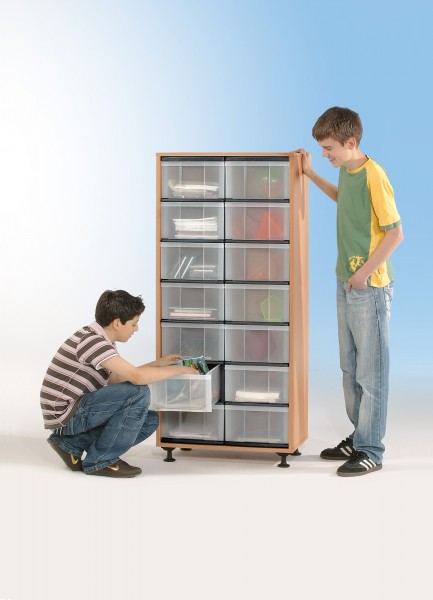 Eigentumsschrank mit 14 hohen