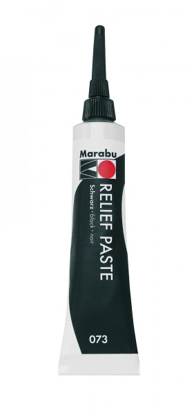 Marabu-Reliefpaste schwarz, 20ml