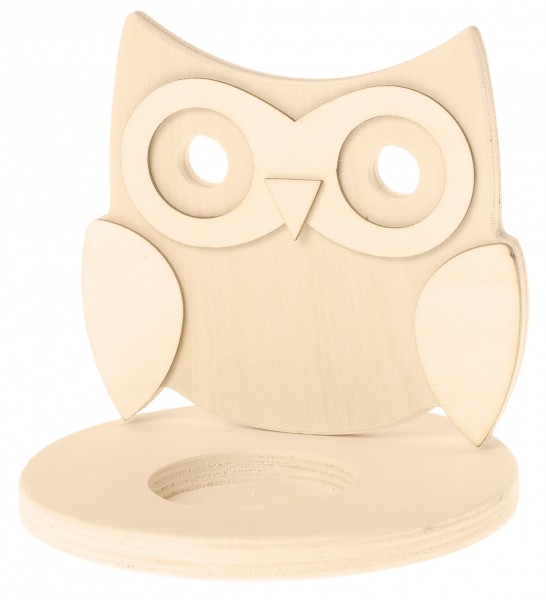 Teelichthalter ”Uhu”