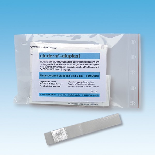 Aluderm-Aluplast Fingerverband