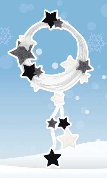 Bastelset Sternen-Mobile (1 Stück)