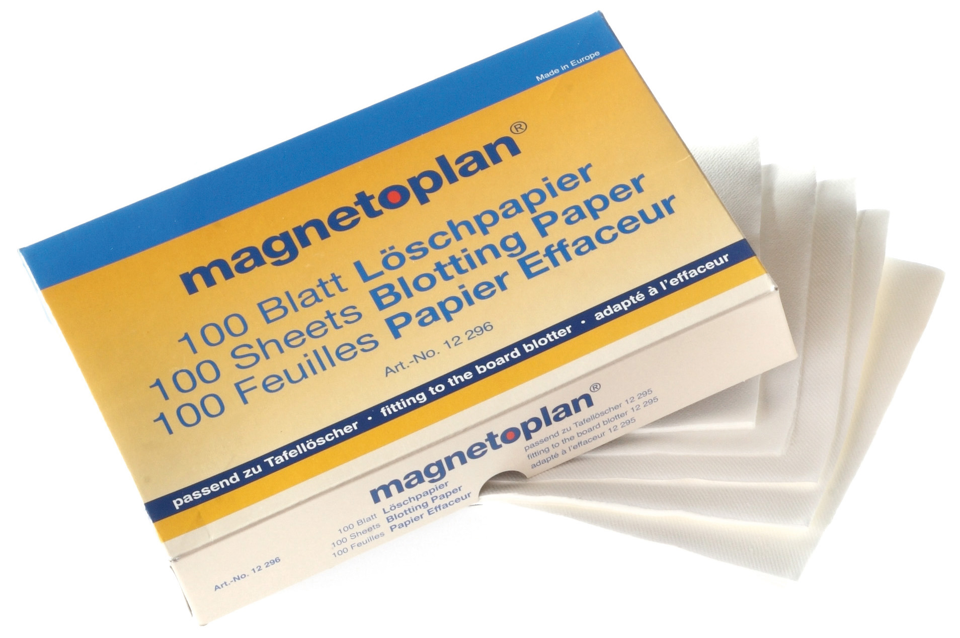 Löschpapier für Tafellöscher grau 100 Blatt | LMS Lehrmittel-Service H