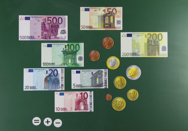 Euro-Rechengeld magnetisch