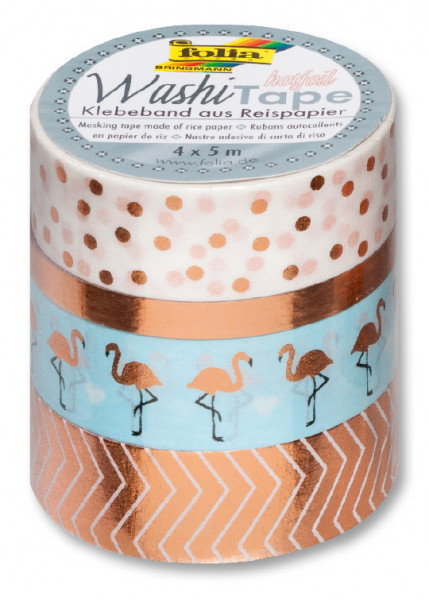 Washi Tape Hotfoil rosegold