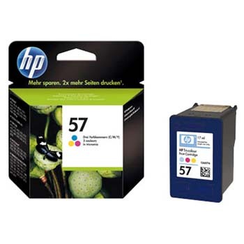 HP Tintenpatrone C6657AE 57 color