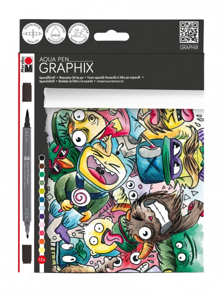 AquaPen Graphix - Aquarellfilzstift