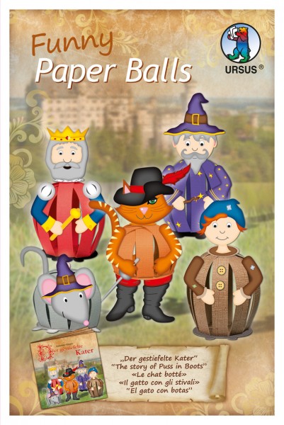 Funny Paper Balls Grimm's Märchen