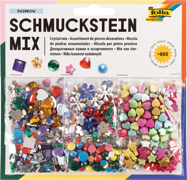 Schmucksteine-Set 800 Teile