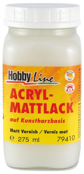 Mattlack auf Kunstharzbasis 275ml