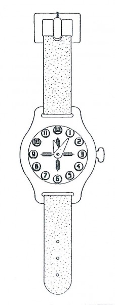 Easy-Line Lernuhr aus Sperrholz