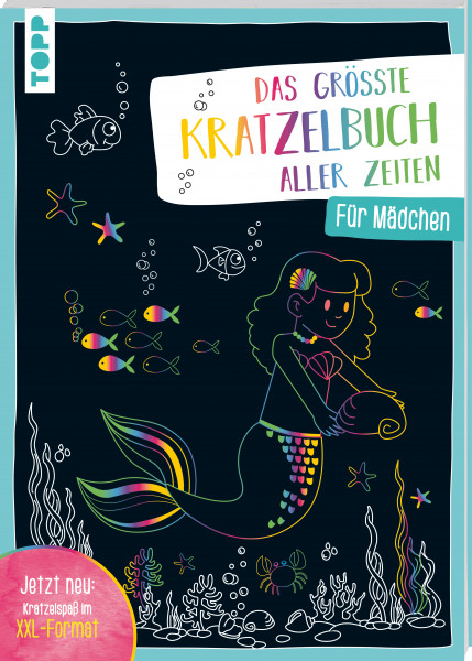 Das größte Kratzelbuch Mädchen