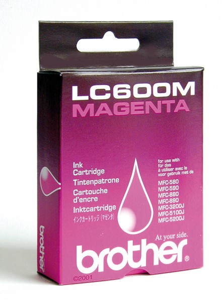 Brother-Patrone LC-600 M magenta,