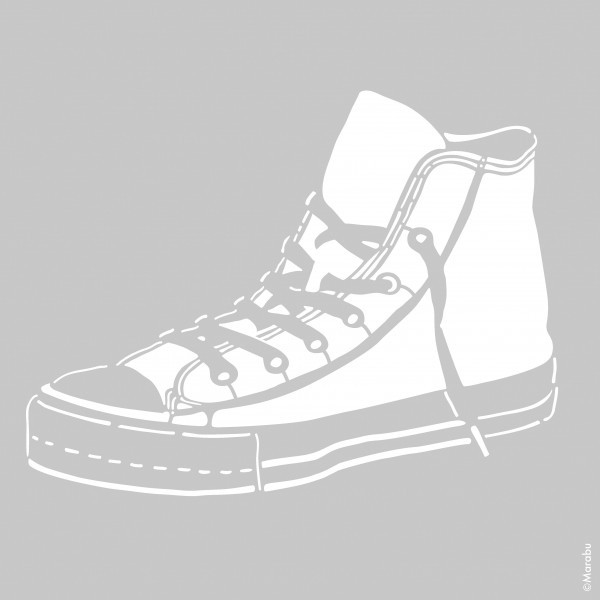 Marabu-Schablone ”Sneaker” 33x33cm