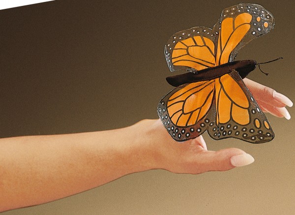 Fingerpuppe Mini Monarch-
