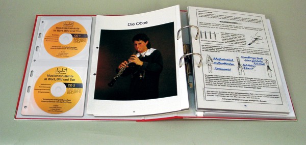 Musikinstrumente in Wort, Bild