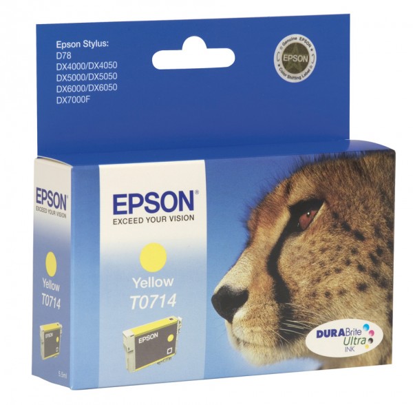 Epson Tintenpatrone T071440 yellow