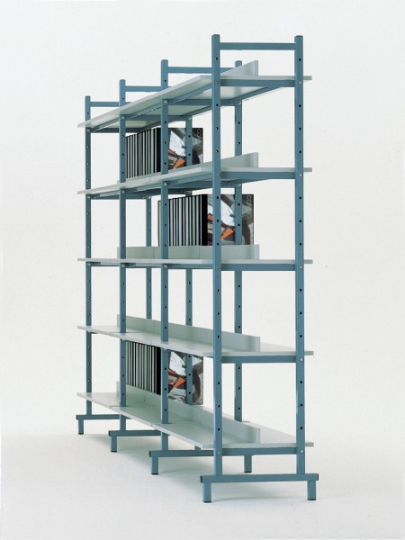 Bücherregal doppelseitig 2m Höhe
