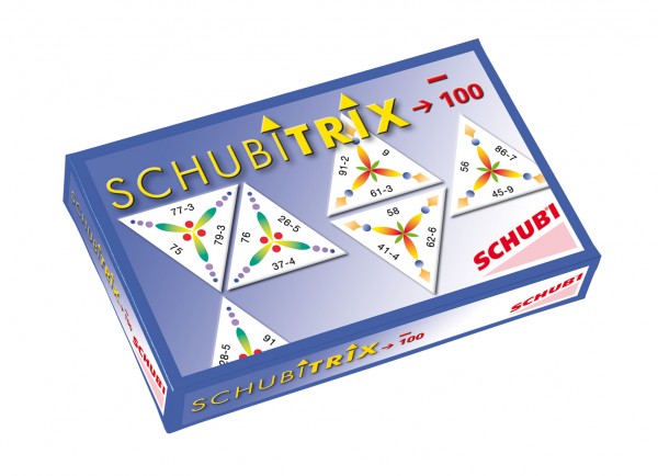 Schubitrix Subtraktion bis 100
