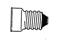 Lampe 220 V - 25 W, Sockel E 14