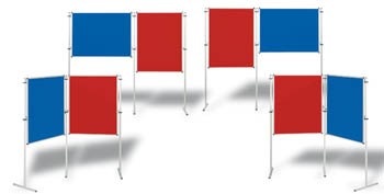 Stecktafelwagen RAL 7035