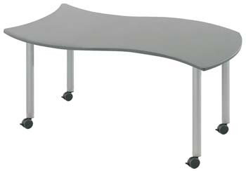 Rechtecktisch Basic I, fahrbar