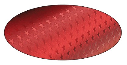 Sternchen-Alufolie 50cmx10m rot