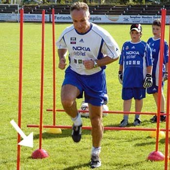 Ersatz-Standfuß für Trainingshilfe