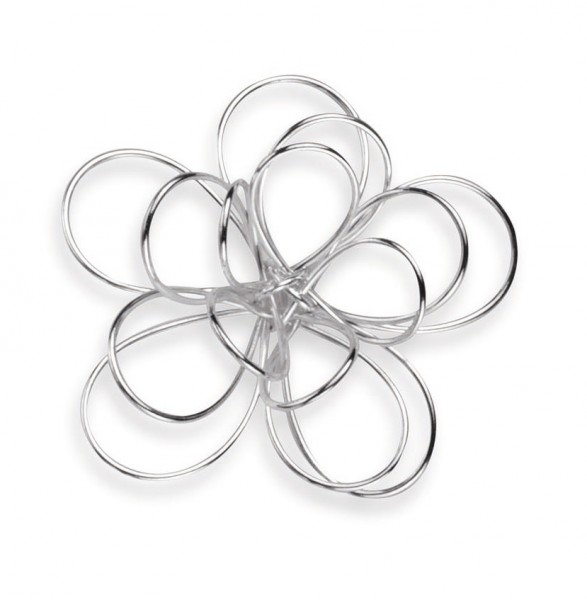 Feindrahtrosetten, 30mm, 2 Stück,