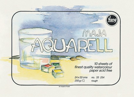 Aquarellblock 18x24 cm