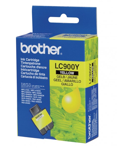 Brother-Patrone LC-900 Y gelb