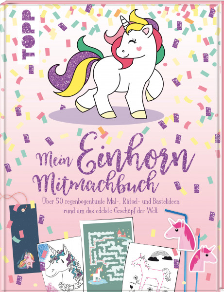 Einhorn Mitmachbuch