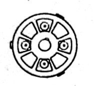 Lampe 240 V - 500 W, Sockel G 17 t