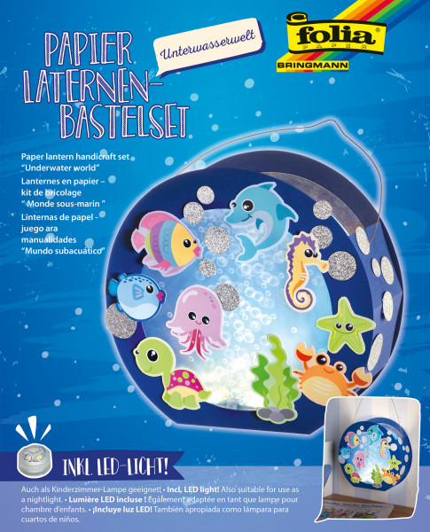 Laternen-Bastelset ”Unterwasserwelt