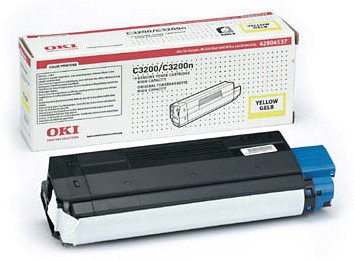 Oki Toner 42804537 gelb