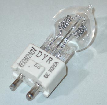 Lampe 220/230 V - 650 W,