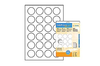 Ink-Print-Etiketten rund 40 mm