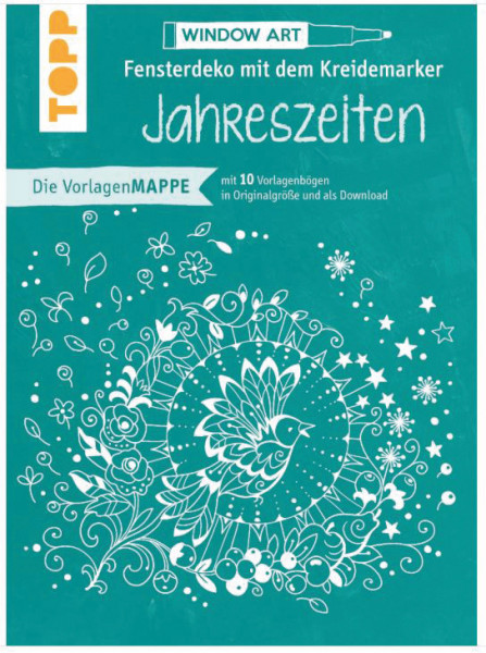 Vorlagenmappe Fensterdeko mit dem