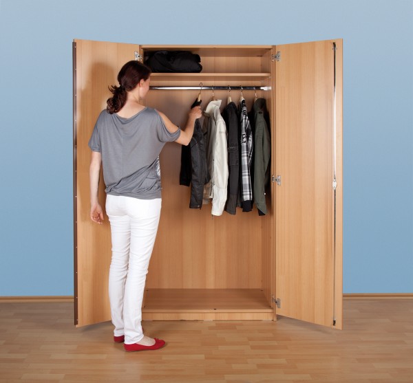 Garderobenschrank BHT 95x190x50cm