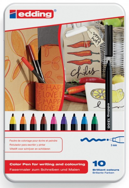 Edding-Stift 1300 Sortiert