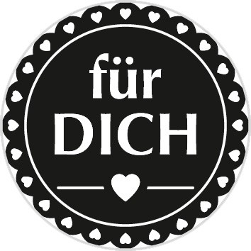 Stempel ”für dich”