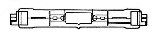 Lampe 220/230 V - 400 W,
