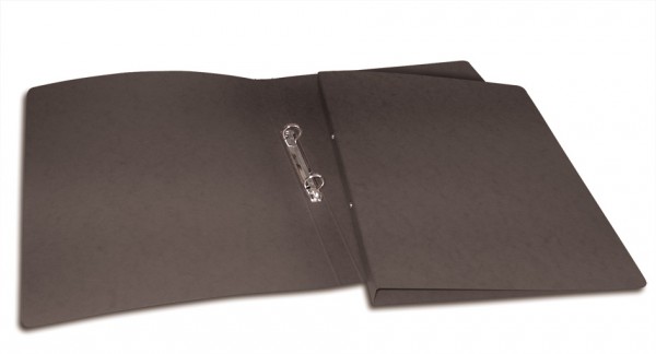 Ringbuch DIN A4, 2 Ringe, schwarz