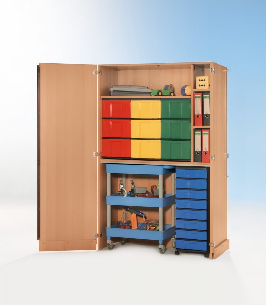 Garagenschrank 8 Schübe M, 9 Schübe