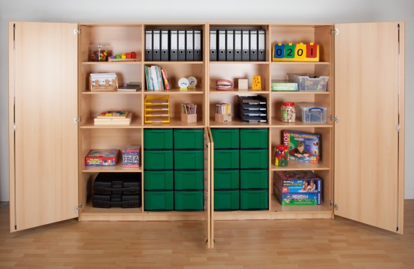 InBox Schrankwand mit 16 hohen