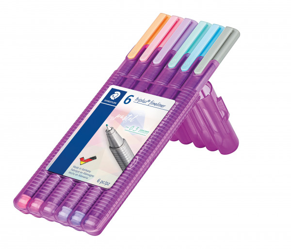 Triplus Fineliner 0,3mm pastell
