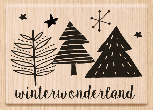 Stempel ”Winterwonderland”