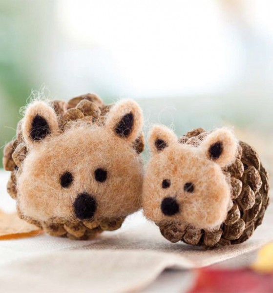 Filz-Minis ganz natürlich